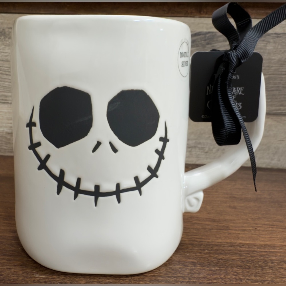 🥰 Disney by Rae Dunn Nightmare Before Christmas Jack Skellington Mug 2 Sided
